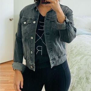 LuLaRoe Charcoal Jean Jacket